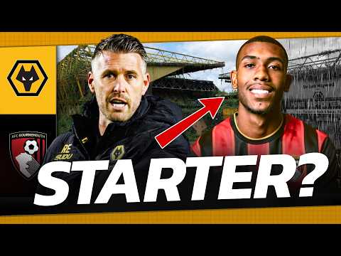 COULD RAYAN START? Bournemouth Look To Compound Rob Edwards' Woes at Wolves 🇧🇷