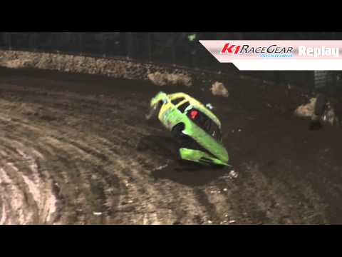 Modified Sedans: Mick Shelford Rollover - Kingaroy Speedway