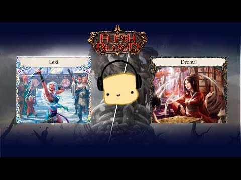 Newbie play Flesh and Blood TCG Blitz [Deck: Dromai] ... NICE GAME!!! - Day 10