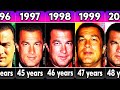 Steven Seagal from 1980 to 2023