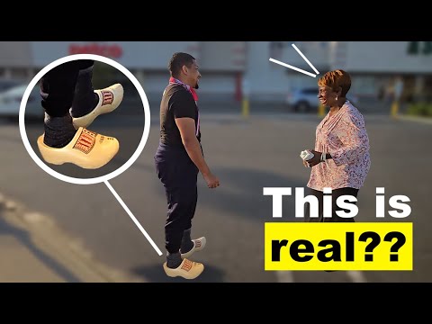 American tries Dutch Wooden Shoes: Comfortable or Just Weird?