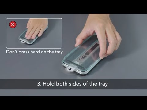 Comment appliquer le protège-écran en verre trempé à confidentialité ESR pour iPhone