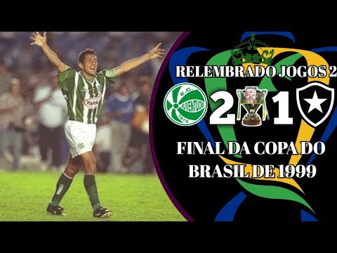 JUVENTUDE 2 x 1 BOTAFOGO. FINAL DA COPA DO BRASIL DE 1999. MELHORES MOMENTOS E GOLS. 1° & 2° JOGO.