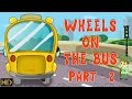 The Wheels On The Bus Part II HD Nursery Rhymes Popular Kids Songs Shemaroo Kids