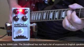Video thumbnail for M.V. Electronics SHREDHEAD M.I.B.: SG into Laney Lionheart 5W by Brett Kingman