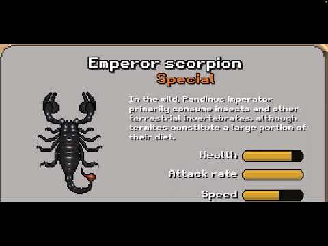 Something you might not know about the emperor scorpion in Pockets Ants #shorts #pocketants
