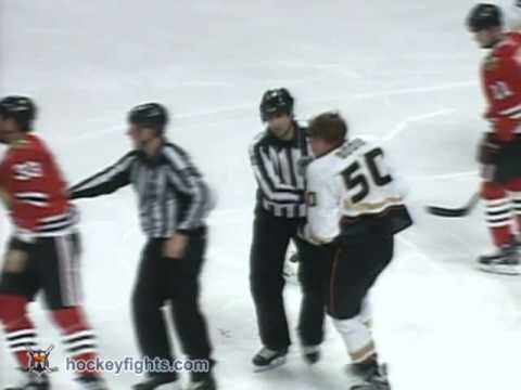 Troy Bodie vs Dustin Byfuglien Jan 3, 2010