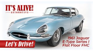 40-Years-Owned 1961 Jaguar XKE Series I Driving