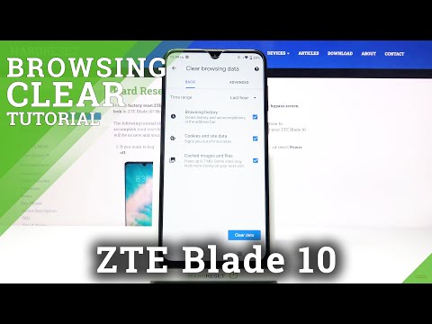 How to Clear Browsing Data on ZTE Blade 10 – Clear Browsing History