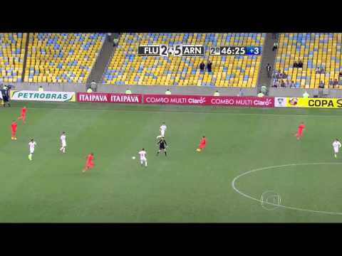 Fluminense 2x5 América RN - Gol de Rodrigo Pimpão - Narração Marcos Lopes (Rádio Globo Natal)