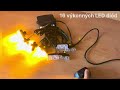 Výstražné LED svetlá do mriežky 12V - oranžové 8xLED svetlo - Video Youtube