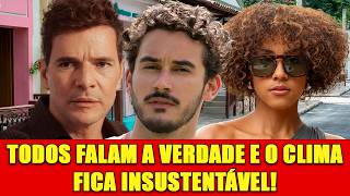 RESUMO CORAÇÃO ACELERADO, TODOS FALAM A VERDADE E O CLIMA FICA INSUSTENTÁVEL