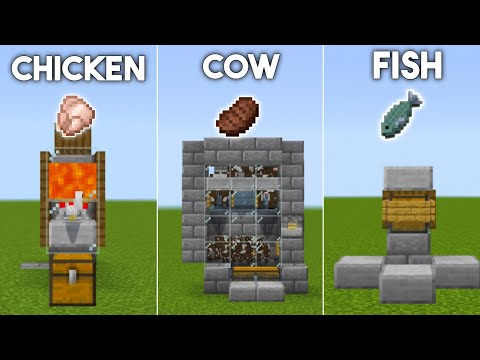 Hex - Gaming - 3 EASY Food Farms For Starters 1.19 Minecraft PE/Bedrock Edition | MCPE,Xbox,PS4,Windows |