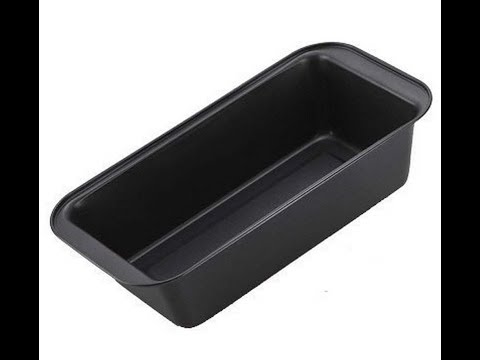 Non Stick Bread Bakeware Baking Tray (Carbon Steel, 25 x 13 cm, Pack of 01)
