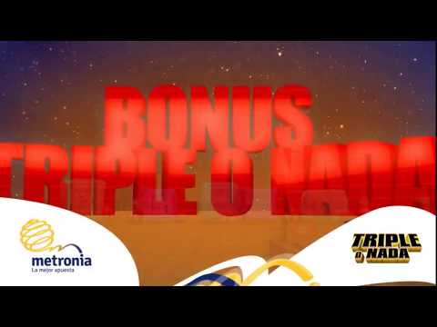 "Triple o Nada" Ganar Juego Video Bingo BONUS TRIPLE O NADA