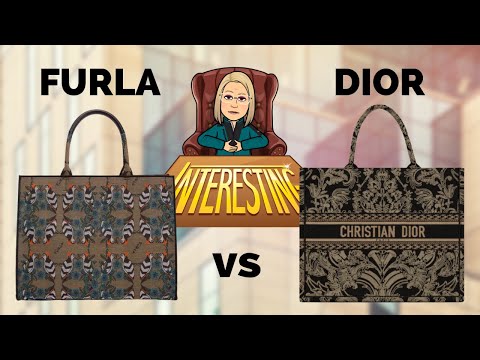 8 razões pelas quais a Furla Opportunity Tote é melhor que a Dior Booktote (REVEAL + perfume etc.)