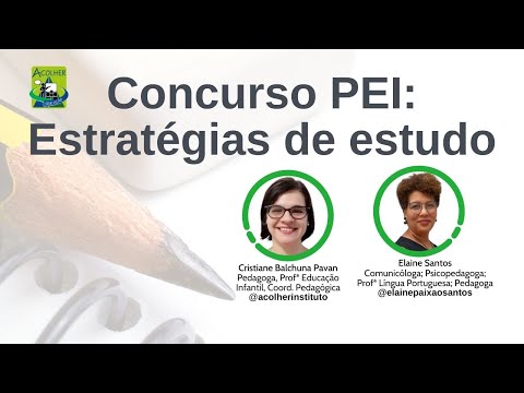 Concurso PEI Estratégias Eficientes de Estudo - Professor Educação Infantil