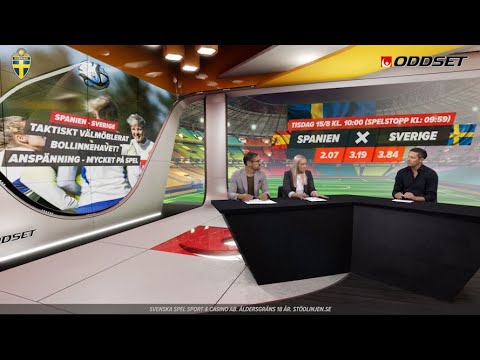 Studio Oddset VM - Inför Spanien-Sverige