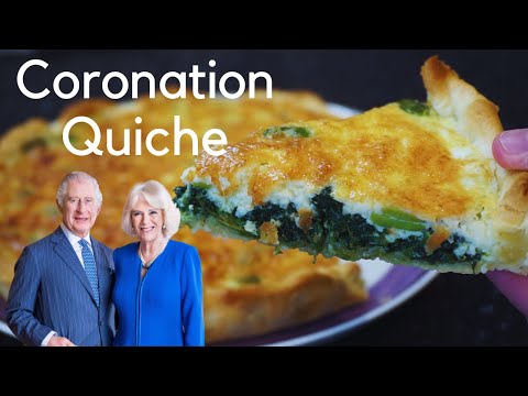 Coronation quiche recipe - King Charles III coronation quiche: Easy step by step recipe