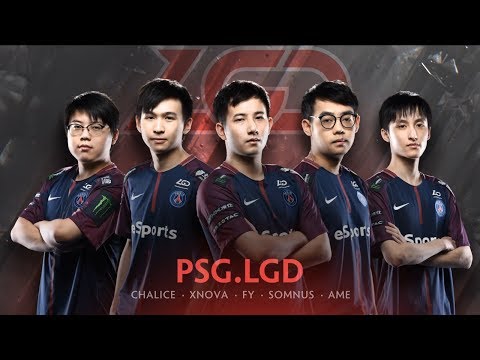 PSG.LGD Gaming Player Intro -  International 2018 Dota 2