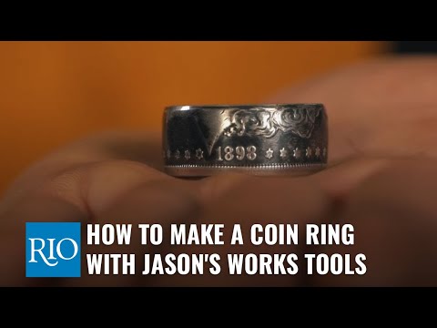 How to Make A Coin Ring with Jason's Works Tools