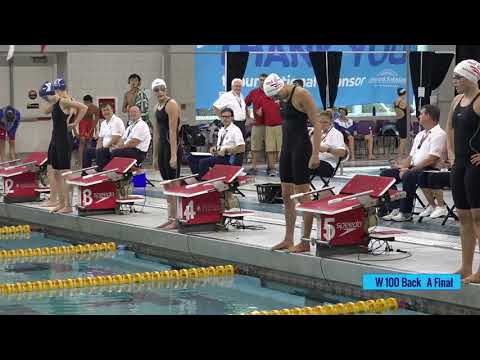 Women’s 100m Back A Final | 2018 YMCA Long Course Nationals