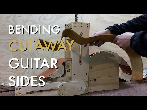 How we bending cutaway guitar sides