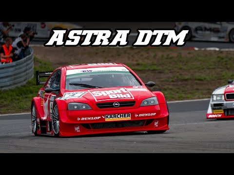 2000 Opel Astra DTM V8 - racing at Zolder & Nürburgring 2019