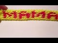 Браслет МАМА, без станка, ч 1 Радужки Rainbow Loom 