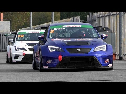 SEAT Leon Eurocup 2014 - 330hp Seat Leon Cup Racer Sound On Track