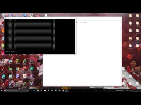 How create a new symfony 3 project and how generate a new bundle