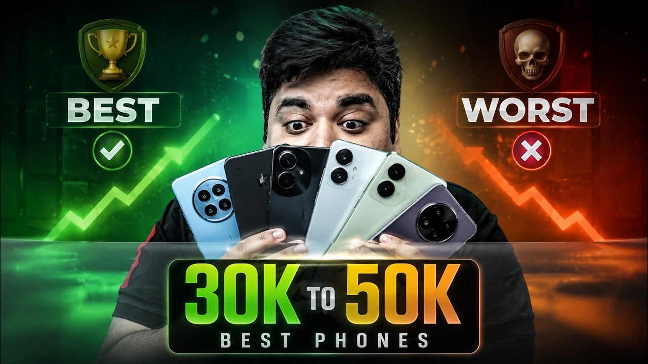 STOP! Don't Waste Your Money! 🛑 Best & Worst Phones ₹30,000 to ₹50,000 | Flipkart Freedom Sale