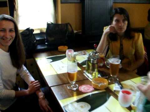 Victor Lavric with Ioana in Bufet Lavric