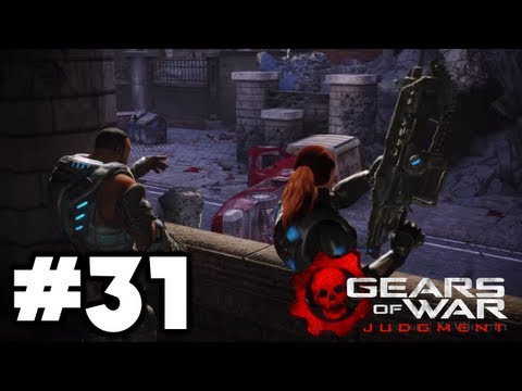 Gears of War: Judgment - Hardcore Walkthrough Part 31 - Chapter 5 ¦ Section 3: Upper State Street