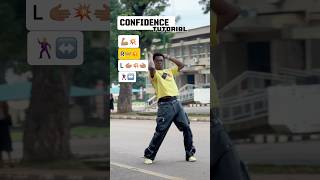 Confidence dance tutorial ✅ #shorts #tutorial