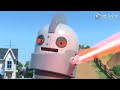 Oddbods Slick and his Friends Beat up a robot for killing Oddbods