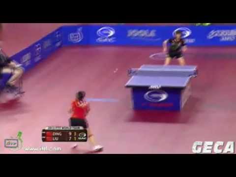 Liu Shiwen vs Ding Ning[Women Final Qatar Open 2013]