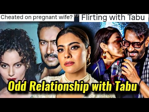 AJAY DEVGAN WEIRD RELATIONSHIP WITH TABU: KAJOL GETTING DISRESPECTED IN THIS MARRIAGE