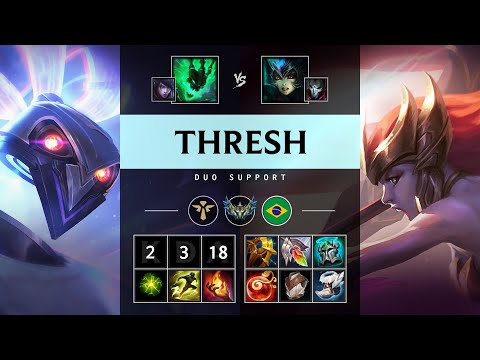 Thresh Support vs Nami - BR Challenger Patch 25.18