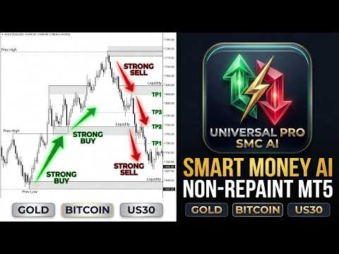 Video Universal Pro SMC AI Trading System MT5