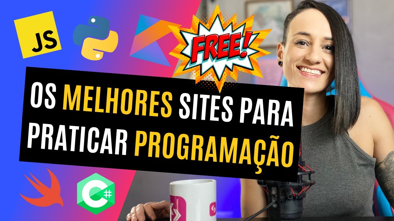 6 Sites gratuitos para Praticar PROGRAMAÇÃO: Confira!