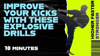 These 5 Drills Will Make Your Kicks FASTER Karate & Taekwondo Conditioning