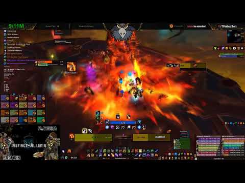 Instinct vs Aggramar Mythic (Balance Druid PoV)