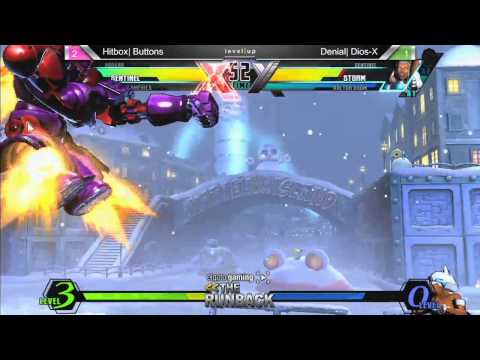 UMvC3 Hitbox Buttons vs Denial Dios X - The RunBack 1-16-14