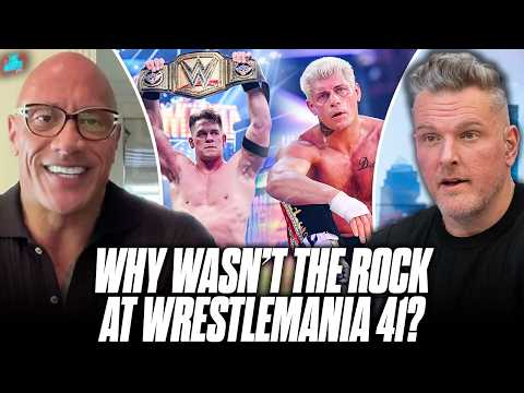 WWE Roster’s Reaction To The Rock Not Being At WrestleMania, His Pat McAfee Interview