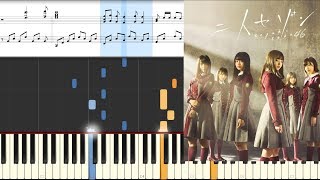 Futari Saison／Keyakizaka46／Piano(Hard)