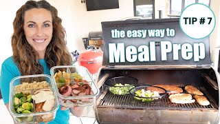 10 TIPS For Healthy, Easy, High Protein Meal Prep Right off The Smoker!