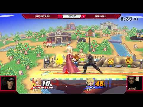 VS Weekly 8/16/18 - Losers R5 - 1UpGirlXaltis (Rosalina) vs Morpheus (Cloud) - Smash 4