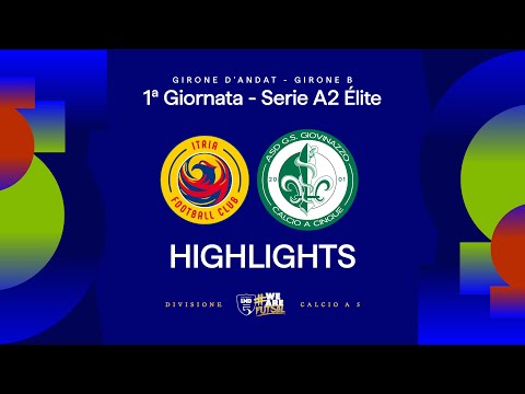 Itria-Defender Giovinazzo 2-4 | Goals and highlights | Matchday 1 | Serie A2 Elite 2025/2026