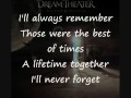 Dream Theater - The Best Of Times (Lyrics Video)